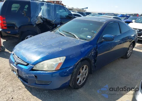 2003 Honda Accord 3.0 Ex из США, поврежденный, VIN 1HGCM82663A004409